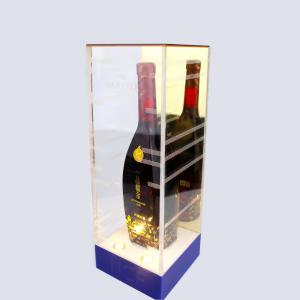 定制订制设计亚克力葡萄酒瓶子箱子盒子加工定制工厂