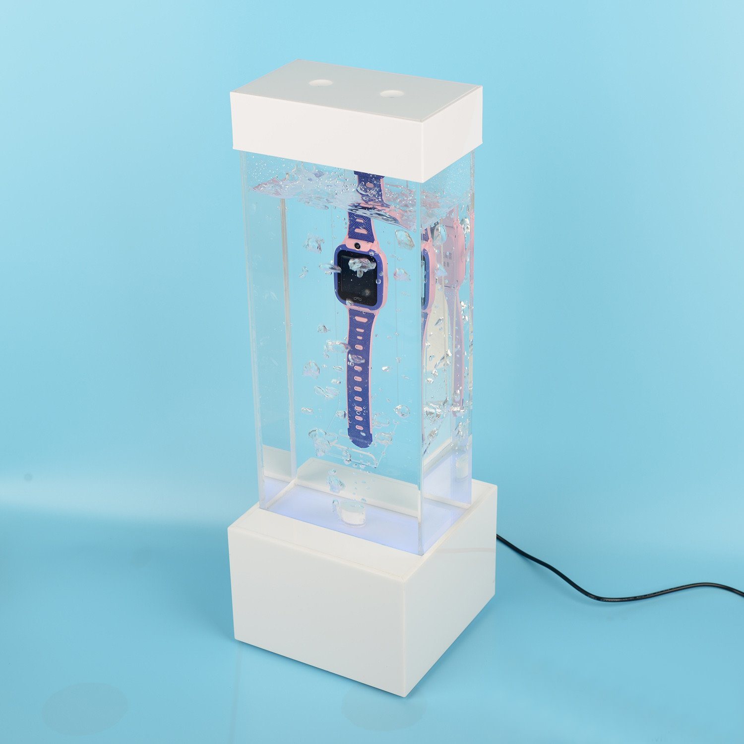 Desktop Waterproof Acrylic Watches Display